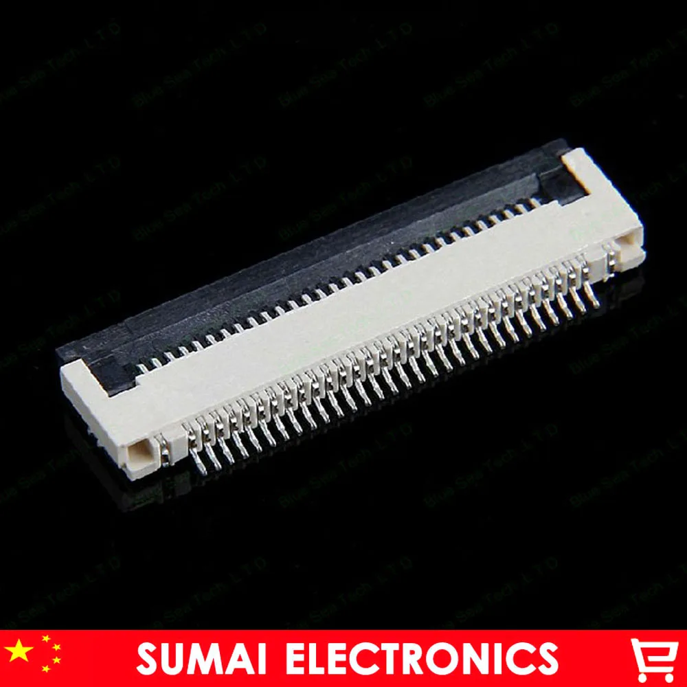 Разъем для кабеля FPC/FFC 30 контактов 100 мм 0 5 шт.|connector smt|cable rg58connectors bracelets |