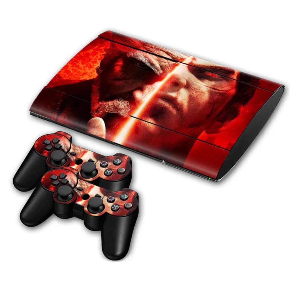 Супер тонкие наклейки из ПВХ для консоли PS3 4000|pvc sticker|ps3 slim ps3pvc free |