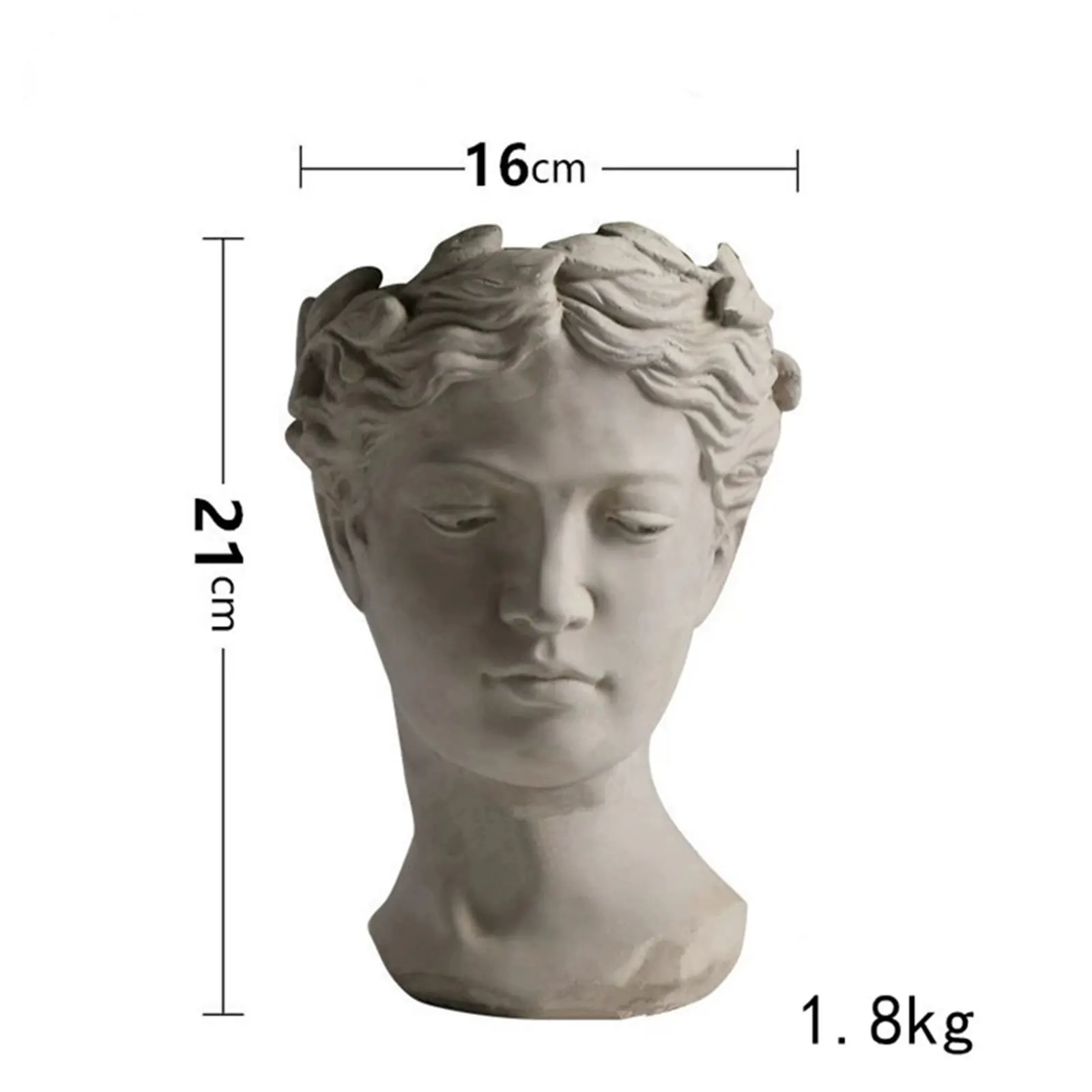 

Venus Statue Body Art Design Flower Pot Nude Female Sculpture Flower Vase Creative Plant Pot Garden Home Decor