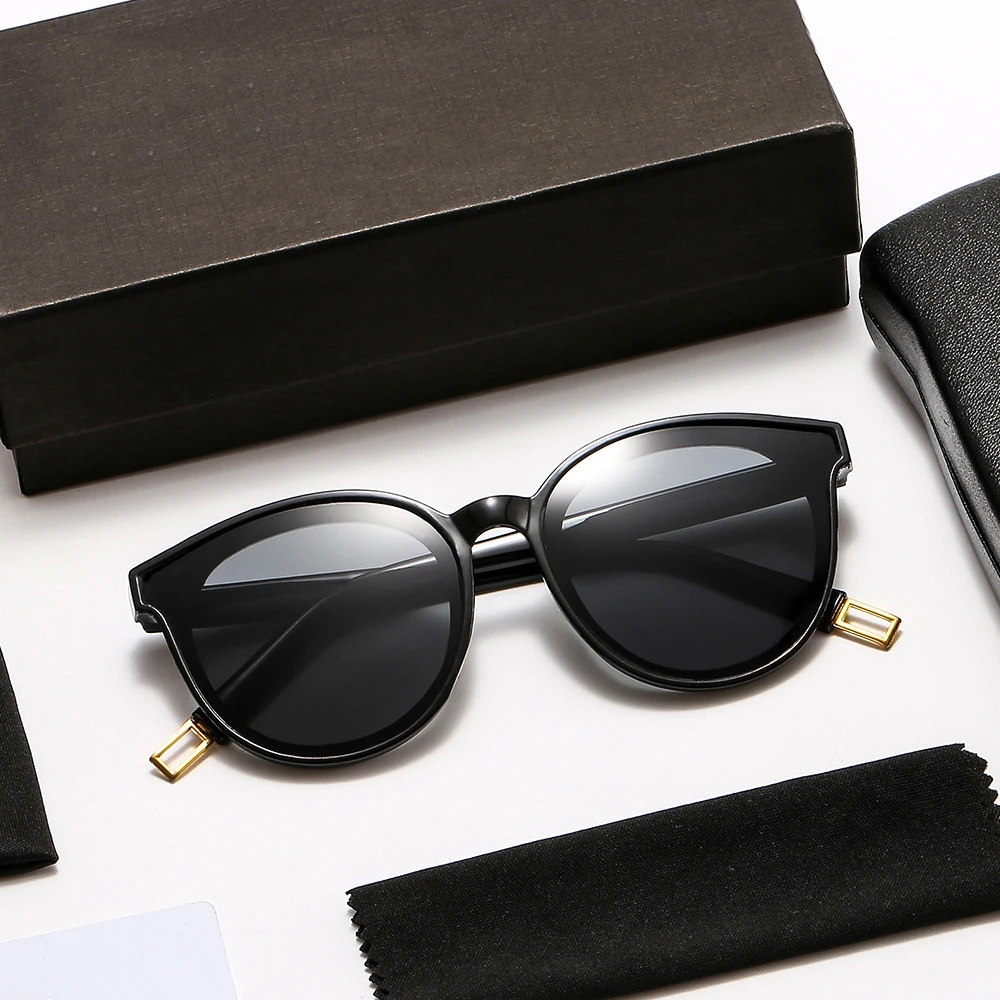 Брендовые дизайнерские солнцезащитные очки кошачий глаз для женщин и мужчин