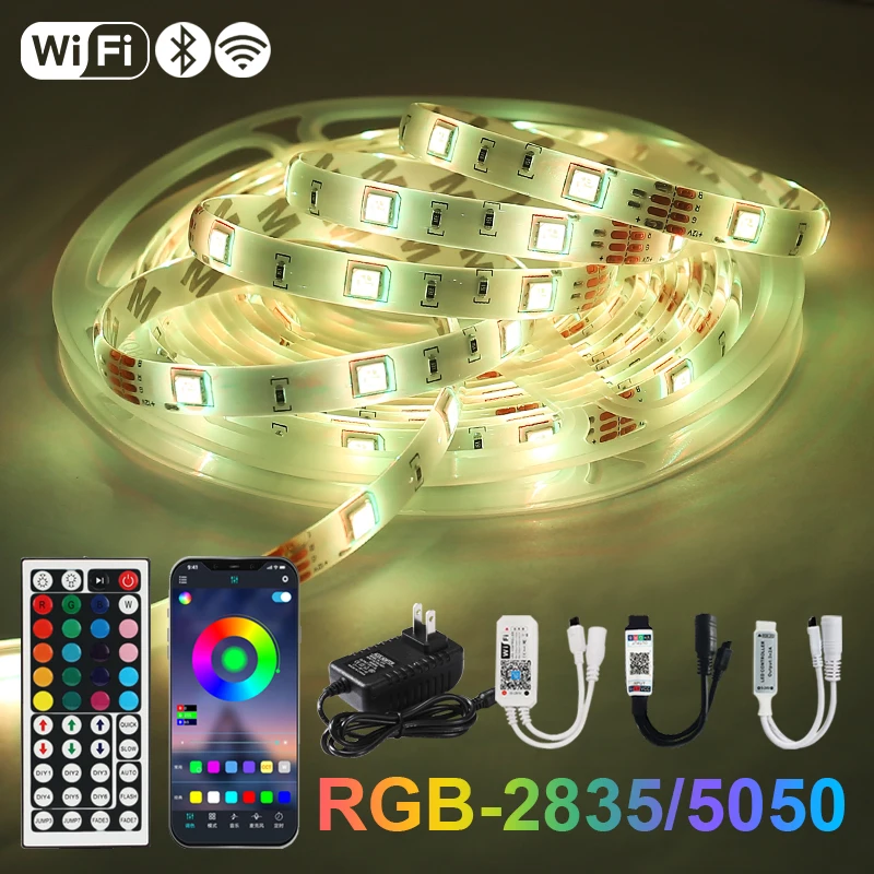 Светодиодная лента 12 В RGB Ранняя водонепроницаемая с дистанционным управлением