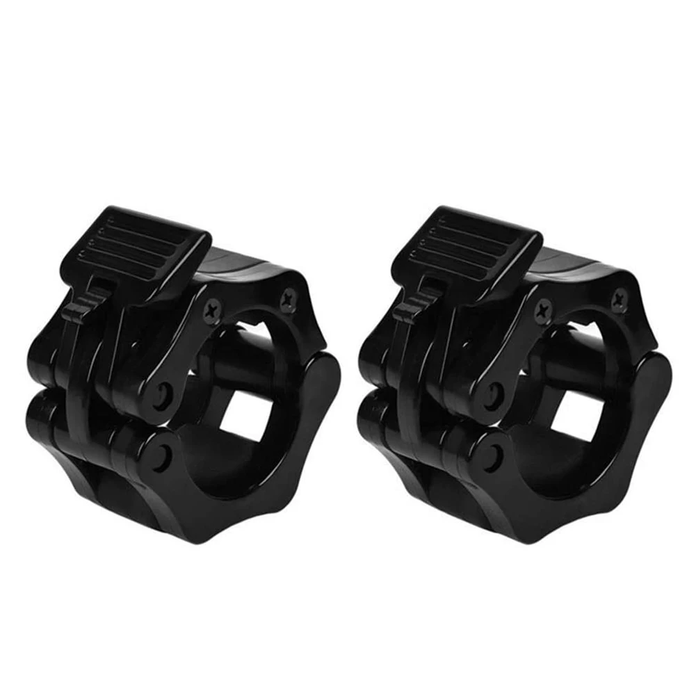 

2pcs Weight Lifting Spinlock Barbell Collars Lock Clamp Fitness Equipment Barbell Accessories