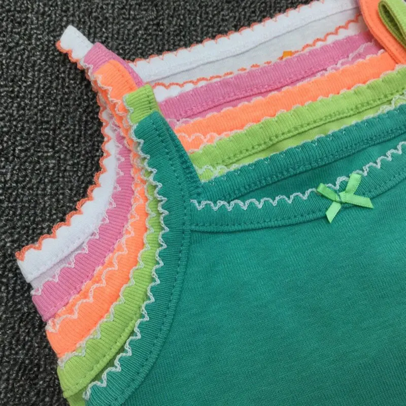 5 шт./лот Одежда для малышей Комбинезон девочек Однотонный детский летний