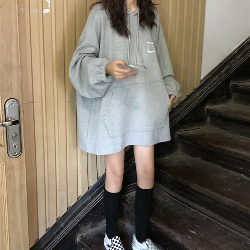 

Popular Sweater Women's Spring and Autumn Thin Fashionable Korean Style Student Hoodie Early Autumn Coat