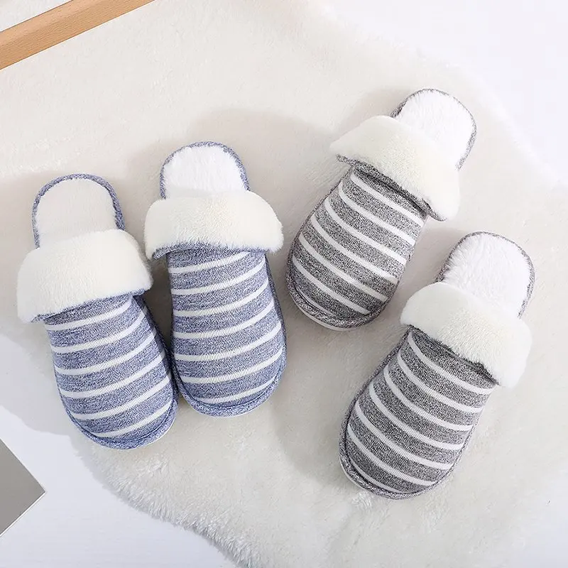 

Новые модные зимние 2021 удобные и повседневные большие тапочки на мягкой подошве для влюбленных