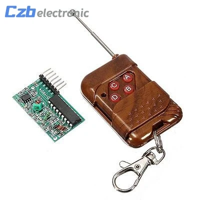 Комплект беспроводного пульта дистанционного управления IC 2262/2272 4 канала 315 МГц 433