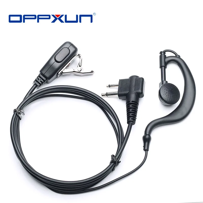 OPPXUN Walkie Taklie Ear Piece / Headset For Motarola 2-Way Radio GP68 GP88 cls1110 cls1410 Etc.