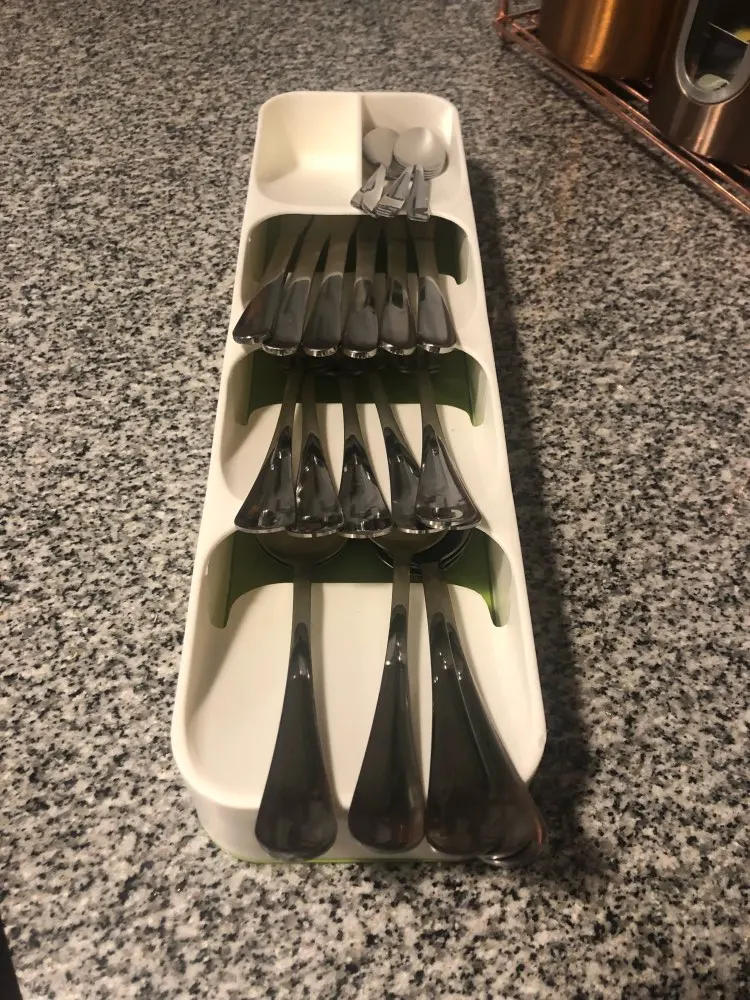 Кухонный ящик, органайзер, лоток, ложка, коробка для столовых приборов, кухонный держатель для хранения, полка для кухни из нержавеющей стали, вилка, палочки для еды 0708
