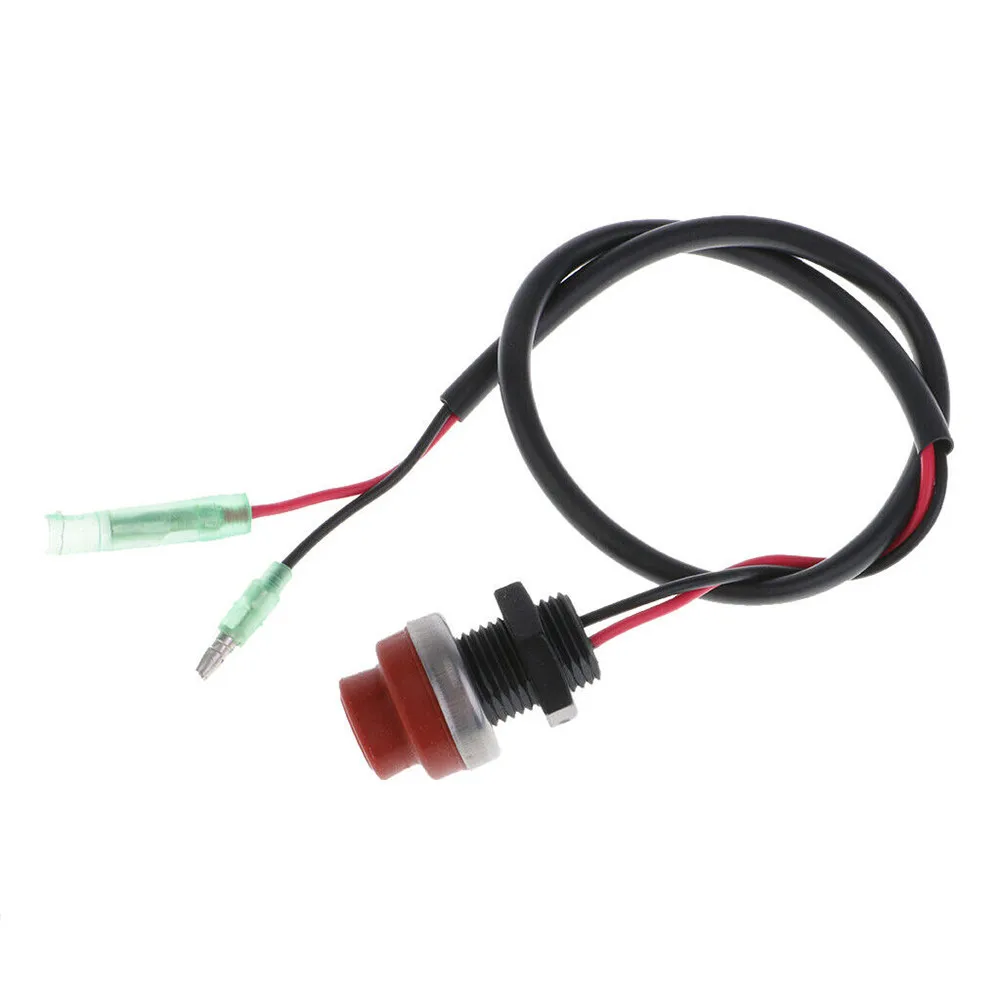 Boat Start Stop Switch Marine Parts Plastic Push Button Round Yacht 1x