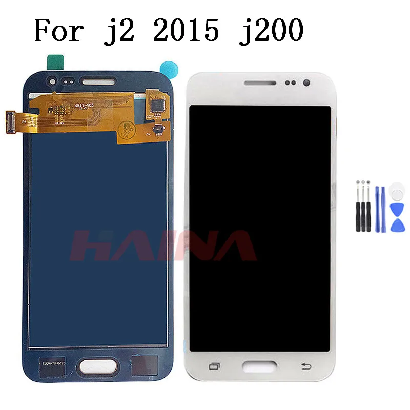 J200 ЖК дисплей для Samsung Galaxy J2 2015 J200F J200M J200H J200Y с сенсорным экраном дигитайзер
