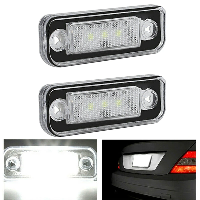 2 шт. номерной знак светильник LampFree для Mercedes Benz W203 5D W211 R171 W219|Фара авто в сборе| |
