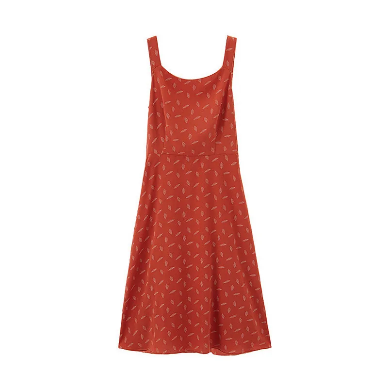 Женское шифоновое платье INMAN весенне-осеннее элегантное в молодежном