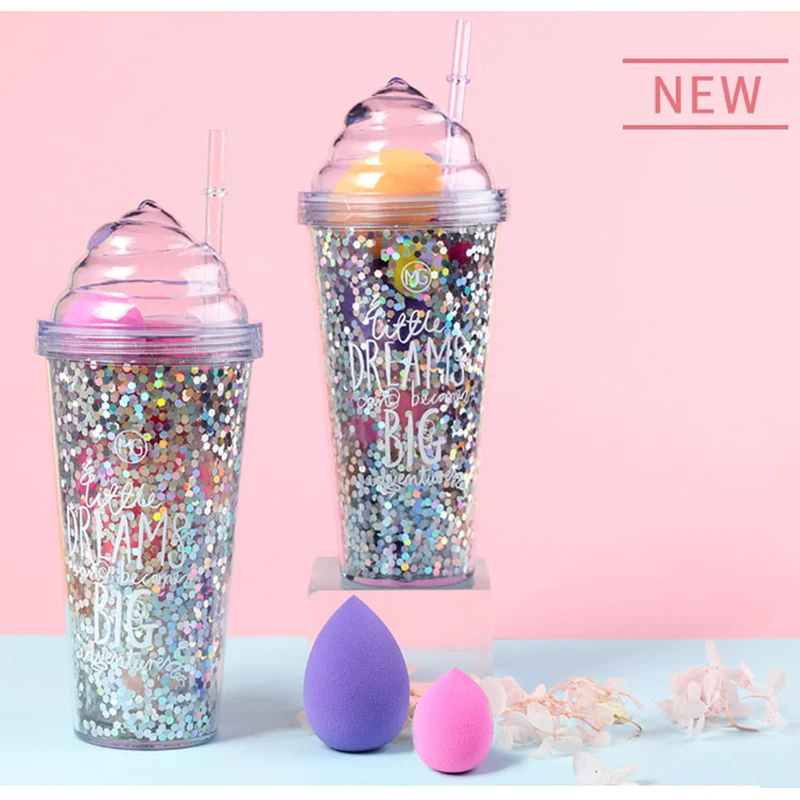 Искусственная губка для макияжа в форме тыквы 6 шт. комплекте косметическая