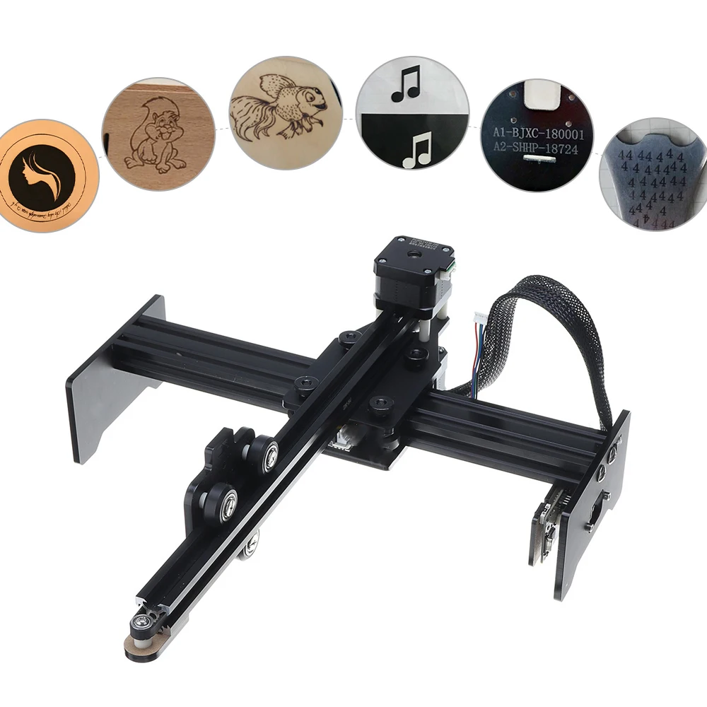 Eidevo CNC2017 20X17cm Laser Engraver Cutting Printing Engraving Machine for Wood Leather Plywood Arylic Carton Paper Tool |