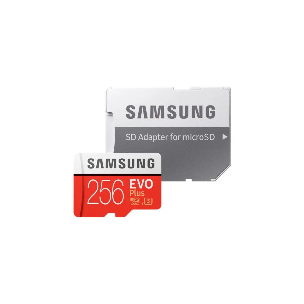 Флеш карта SAMSUNG MB MC256GA/RU microSD 256Gb Class10 EVO PLUS 2 + adapter|Карты памяти| |