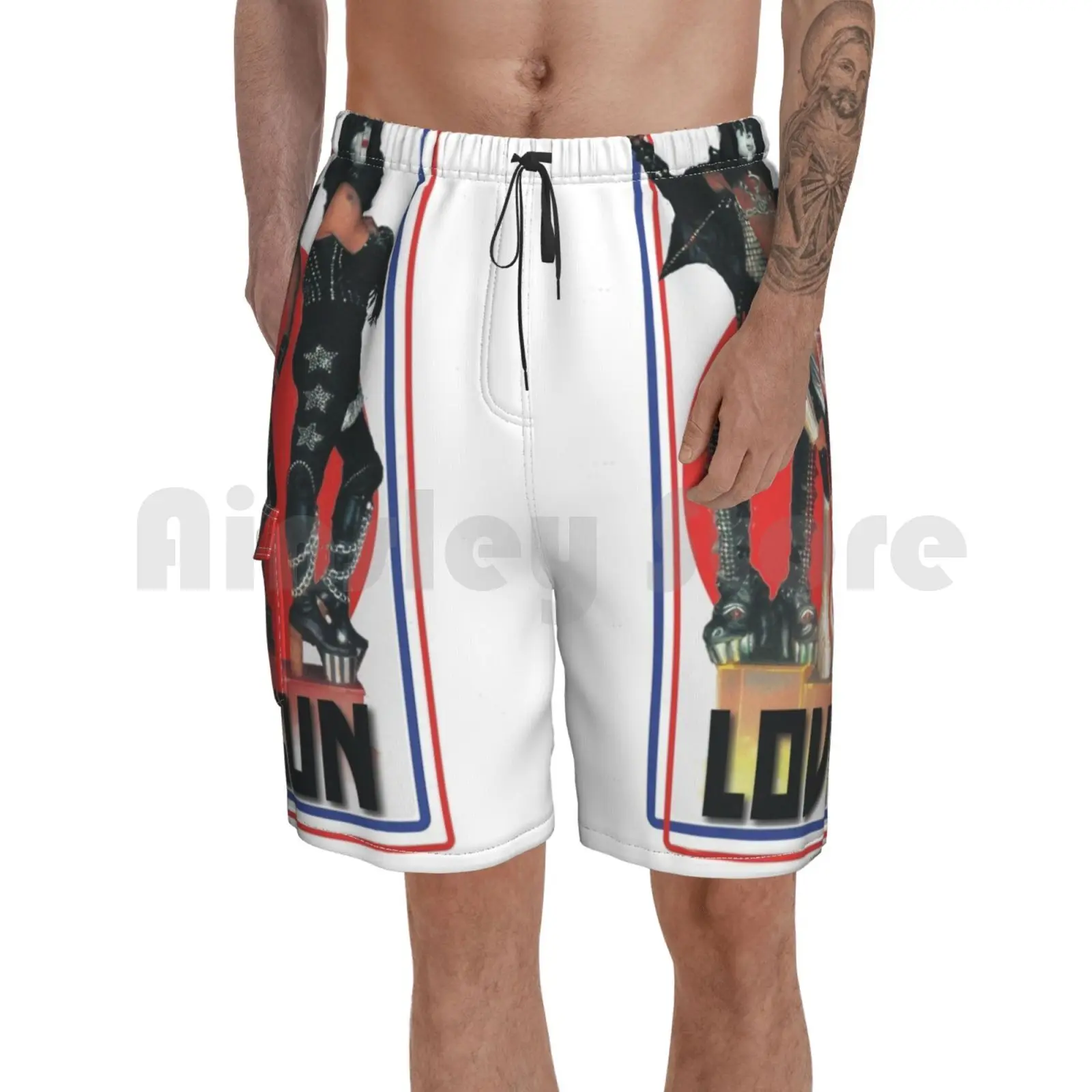 

Beach Shorts Love Gun Kiss Band Kiss Kiss Fan Art Kiss Band Kiss Music Kiss The Band Love