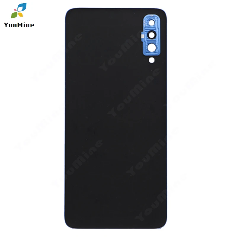 Задняя крышка батарейного отсека для Samsung Galaxy A70 стеклянный корпус задний Замена +