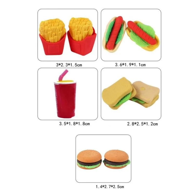

Simulation Food Cartoon Pretend Simulation Food Toys House Set For Children Kitchen Toys Dog Hamburger Hot Play Baby M2J7
