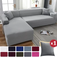 solid stretch eastic corner sofa covers for living room chair sectional couch cover l shape slipcovers funda sofa chaise lounge