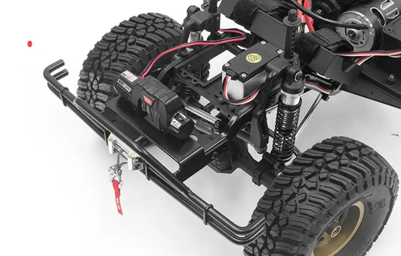Металлический передний бампер/педаль для масштаба 1/10 RC Rock Cralwler AE Element Enduro Sendero BONE