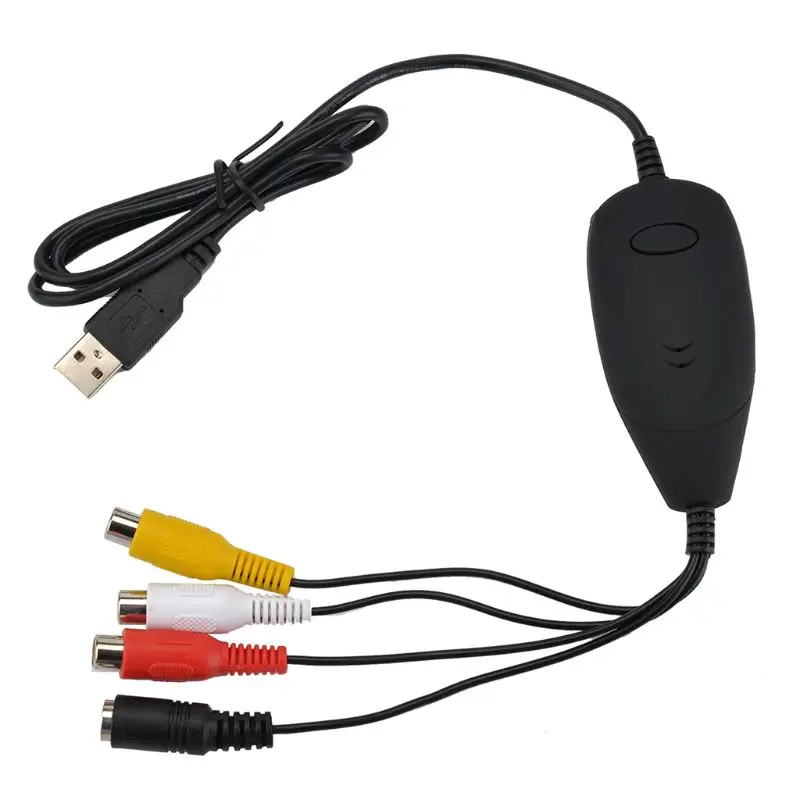 

Ezcap172 захват видео через USB Capture Converter VHS Видеомагнитофон DVD видеокамера Y5GE