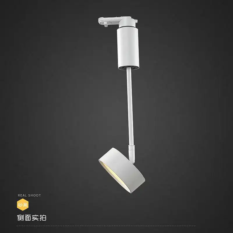 Трековый светильник 10 Вт 12 15 светодиодный s Точечный потолочный 110 В 220 рельсовый