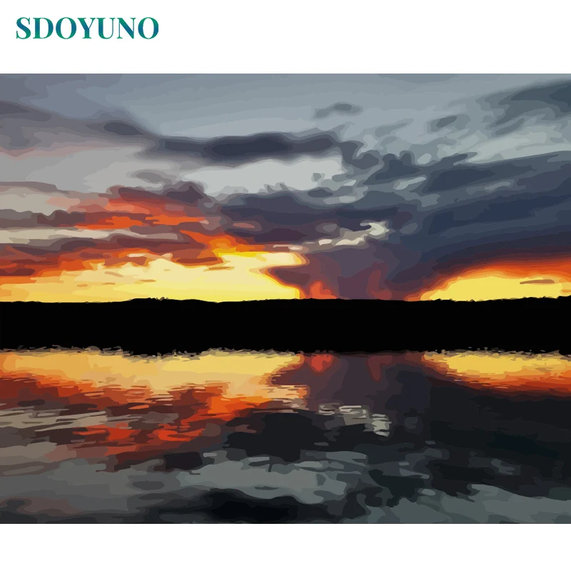 Набор для рисования по номерам на холсте без рамы|Картины номерам| |