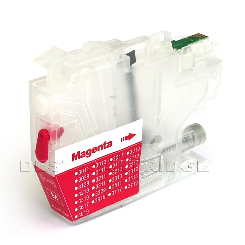 LC3311 LC3313 многоразового картридж для brother DCP-J772DW MFC-J491DW MFC-J890DW пустой с чипами |