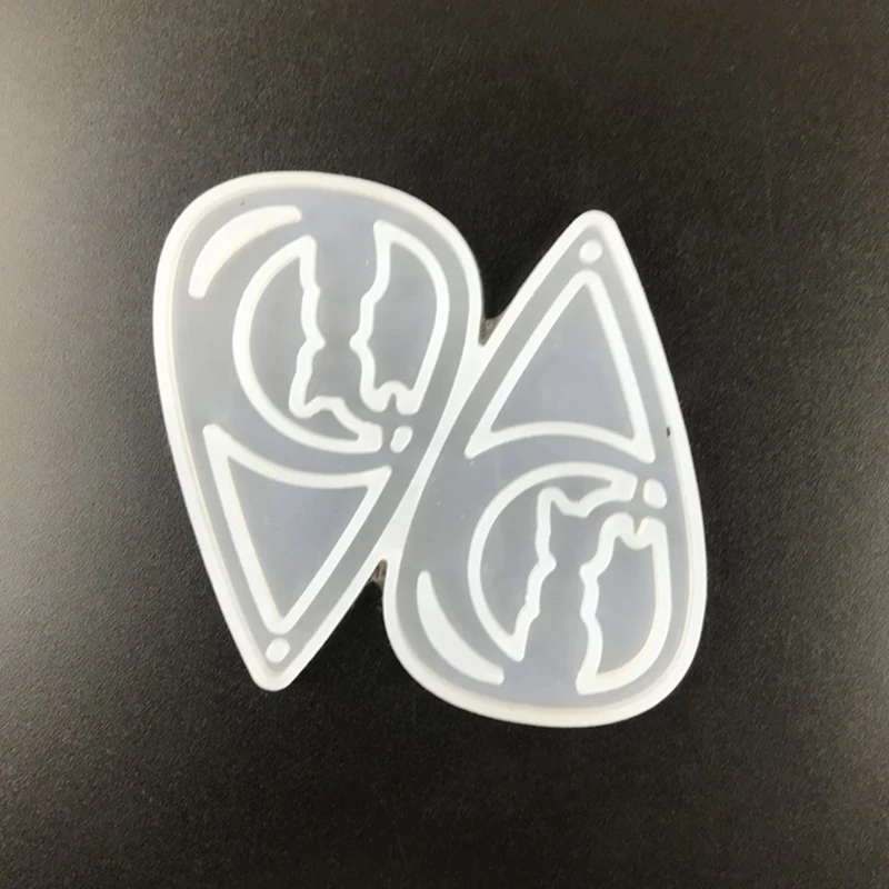 Искусственная форма для Хэллоуина серьги ювелирные изделия из эпоксидной смолы