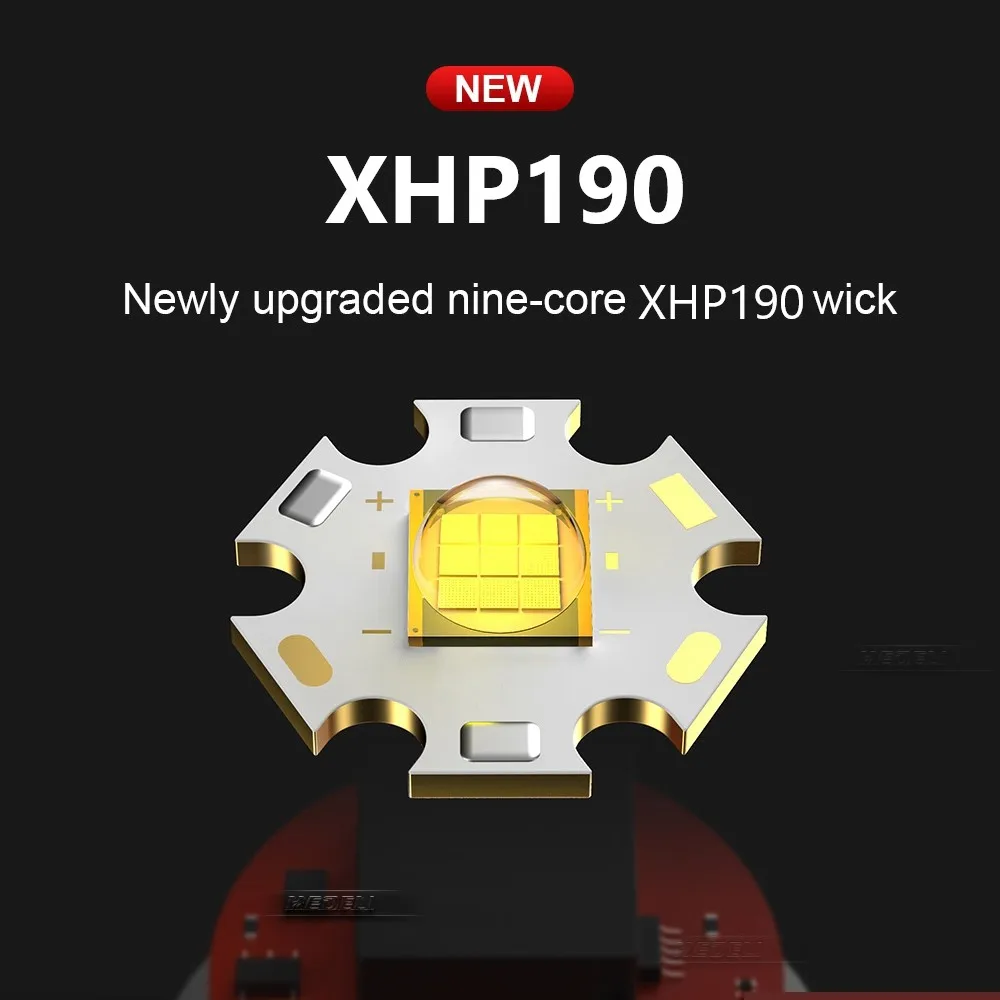 Newest Super XHP190 Most Powerful Led Flashlight 18650 XHP90 Torch USB Rechargeable Tactical Hunting Flash Light | Освещение