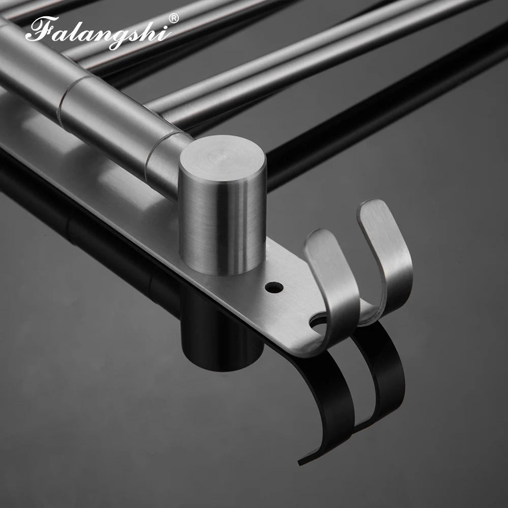 Вешалка для полотенец ванной комнаты с гибким вращением вешалка из нержавеющей