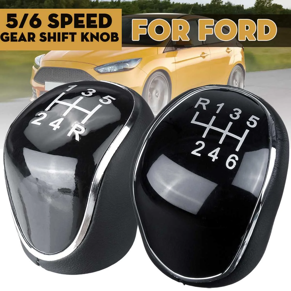 Ручка переключения передач MT рычаг 5/6 скоростей гандбол для Ford/Mondeo MK4 Focus MK2 MK3 C-Max