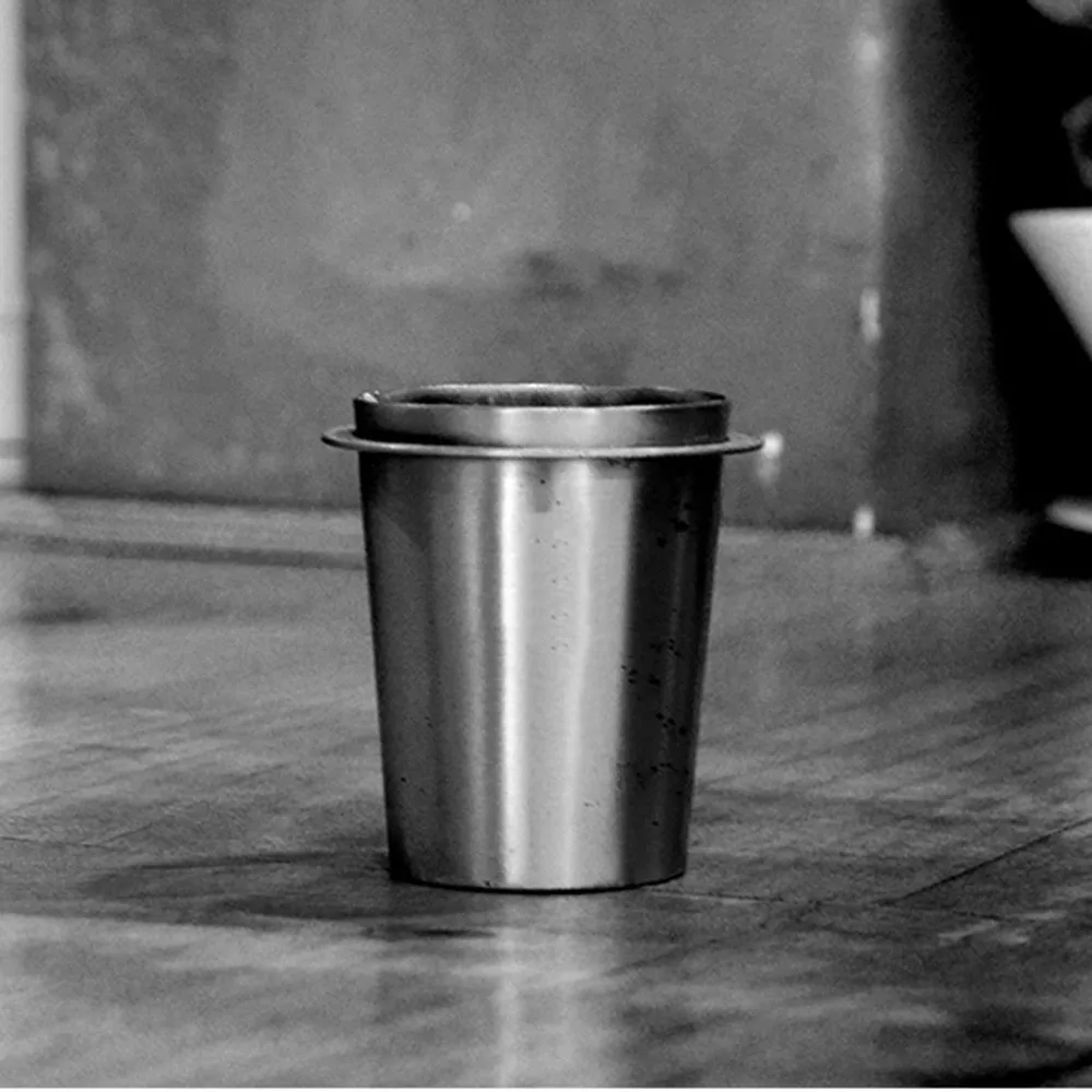 Durable And Compact Coffee Dosing Cup Stainless Steel Powder Precision For EK43 Grinder Tea Accessories |