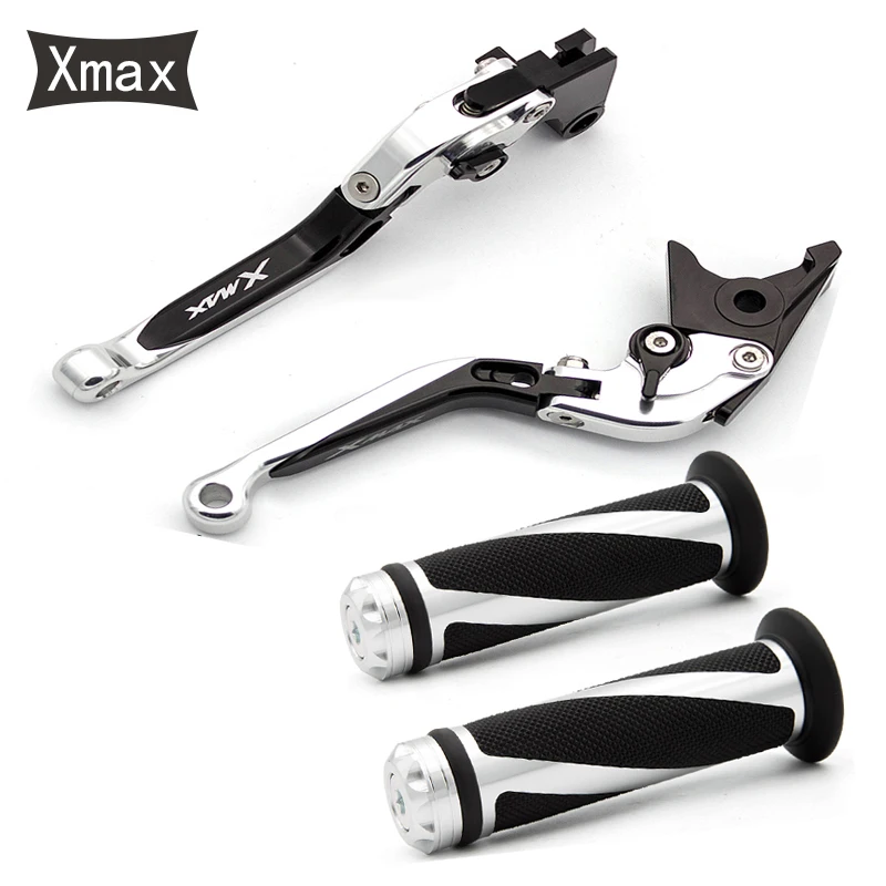

For Yamaha XMAX X MAX 300 250 xmax 300 xmax 250 x max 125 Foldable Extendable Motorcycle CNC Brake Clutch Levers Hand Grips