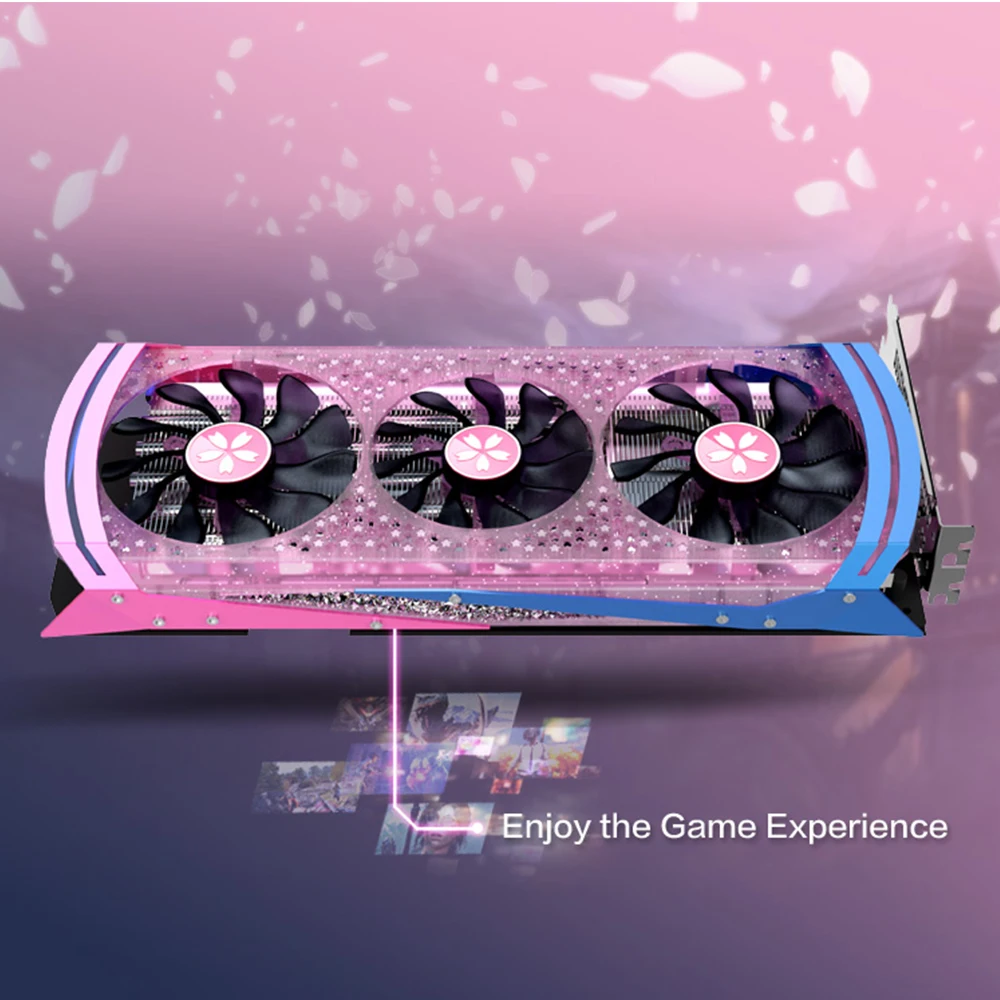 Yeston Radeon RX 5700 XT GPU 8 Гб GDDR6 256bit 7nm игровой настольный компьютер ПК видеокарты Поддержка DP/HDMI PCI-E X 16 3,0