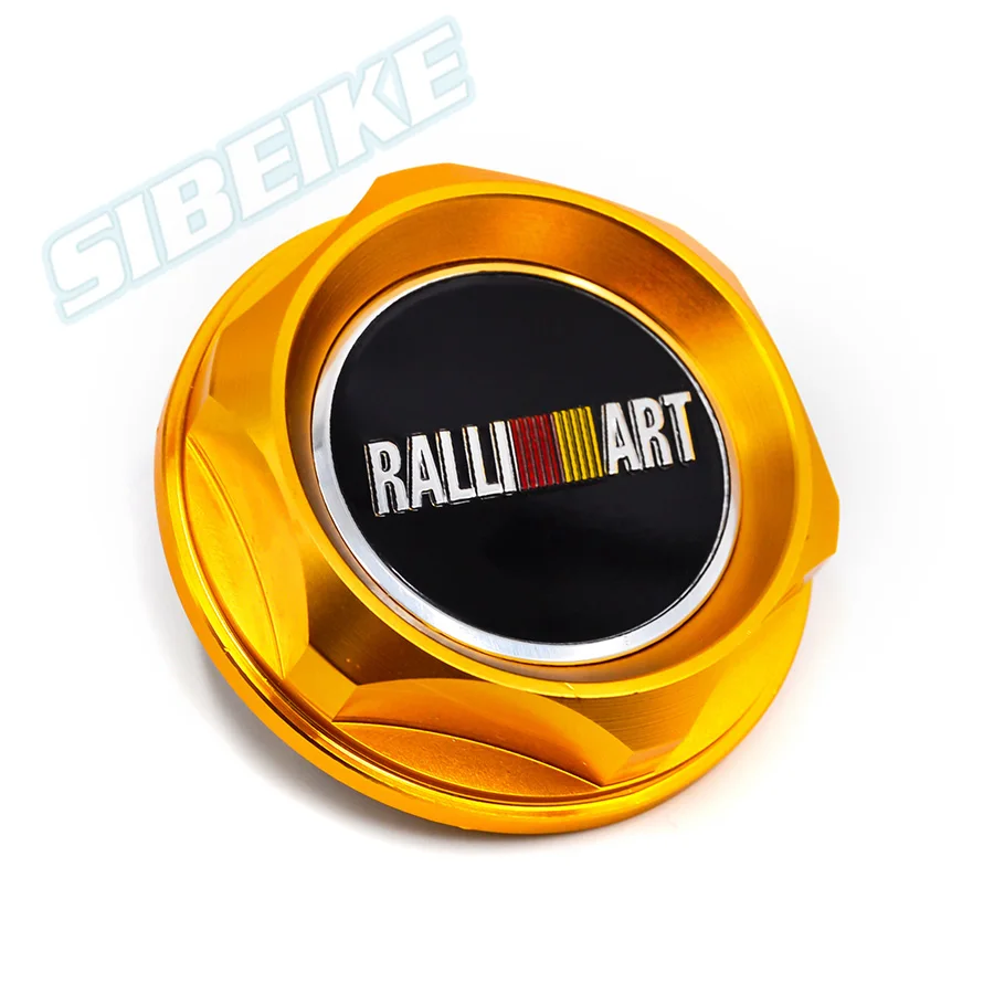 RALLIART Racing Engine Oil Cap Fuel Filler Cover For Mitsubishi |