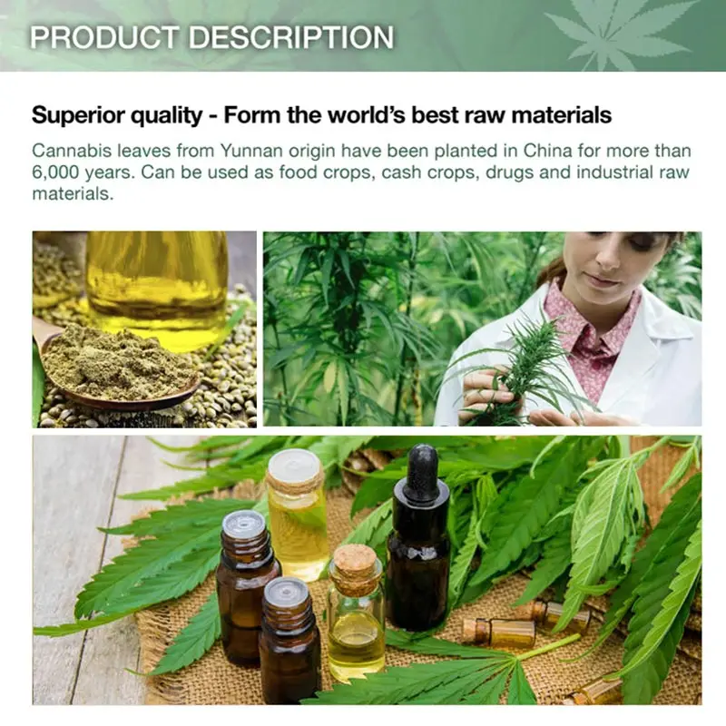 Масло конопляное увлажняющее масло для ванны ног ароматерапевтическое