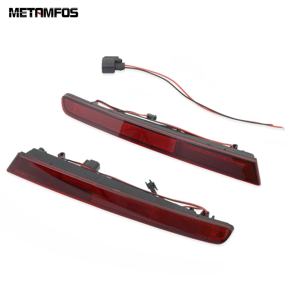 Задние противотуманные фары в сборе для Ford Explorer 2011 2013 2014 2015 A 2 шт. Красные линзы