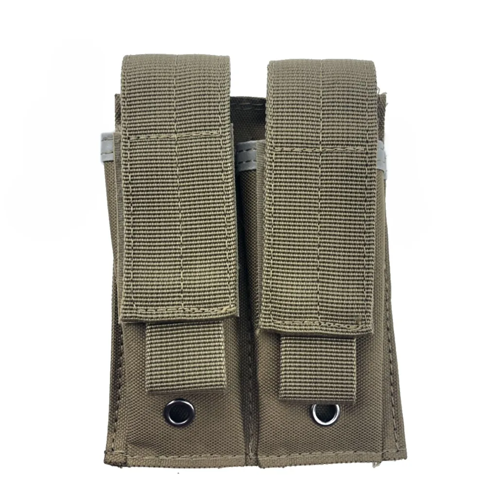Тактический Molle ремень 2 Двойной Пистолет подсумок ручной пистолет маг сумка держатель