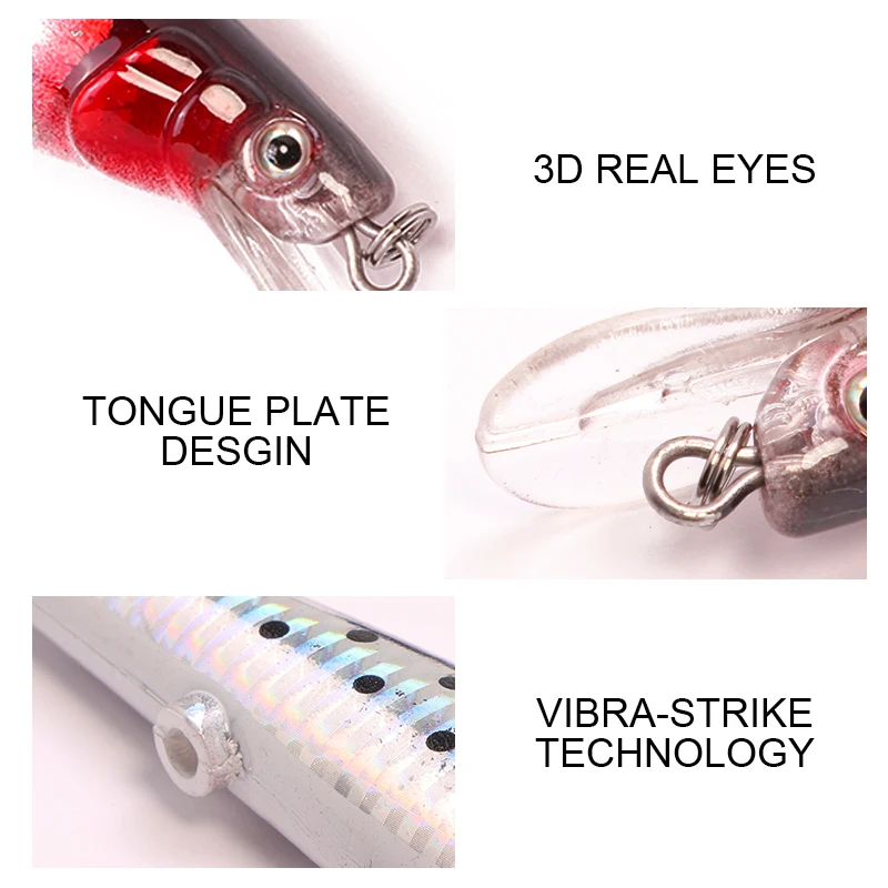 Рыболовная приманка приманки перезаряжаемая через USB электрическая Вибрирующая