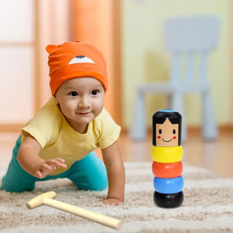 Прямая поставка Небьющийся неувядающий неувядающийся маленький деревянный