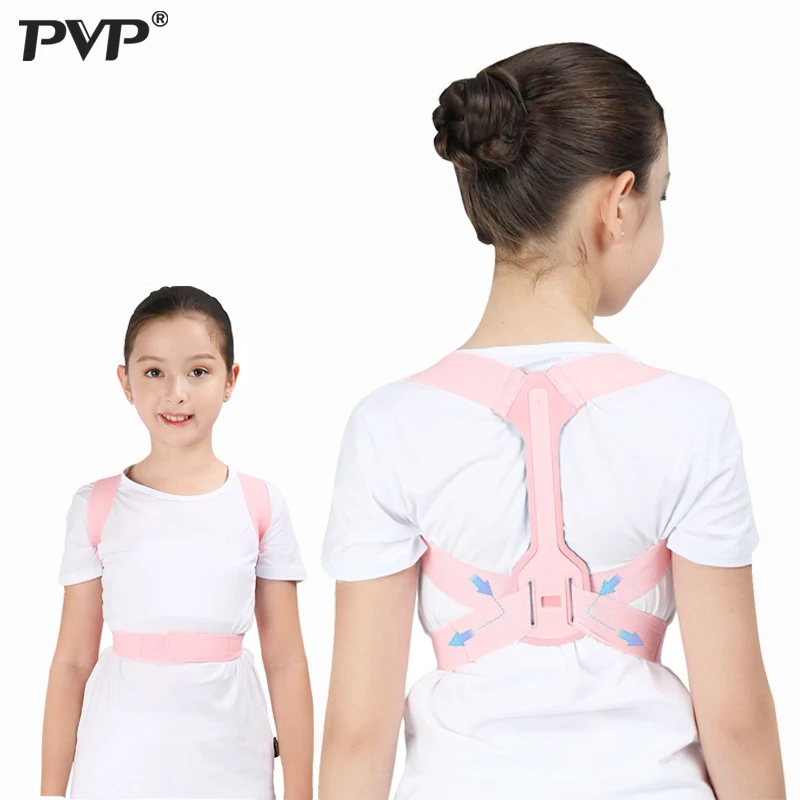 Регулируемый Детский Корректор осанки поддержка спины ключиц позвоночника