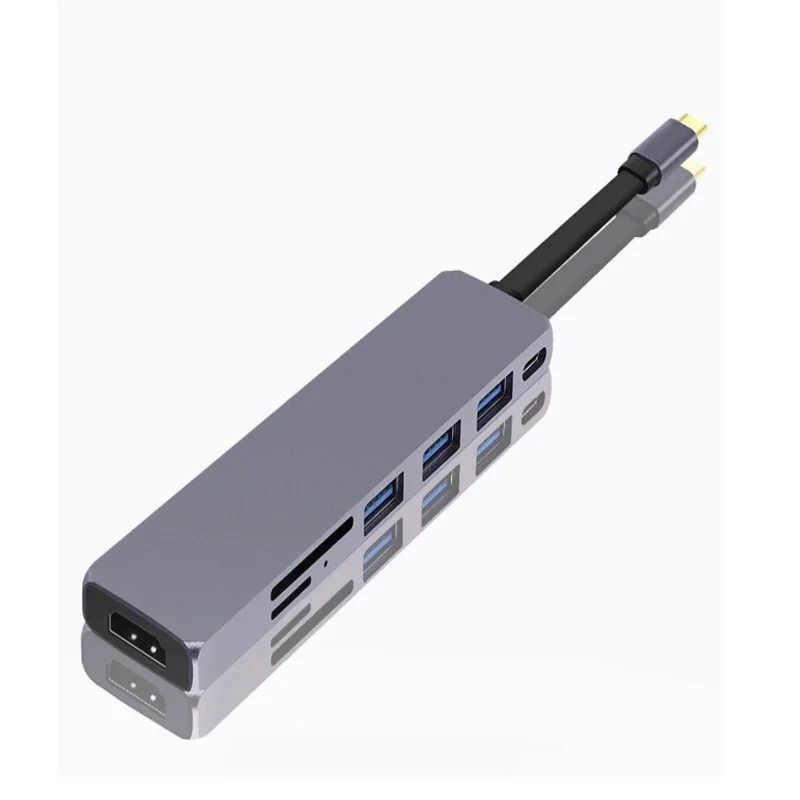 USB-концентратор Type-C мультипортовый адаптер с 4K HDMI для MacBook Pro 2018 2017 2016 SD Micro Card Reader