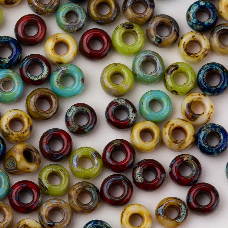 Бусины из японского жемчуга Миюки в стиле Пикассо 4 мм 6/0 дюйма для изготовления