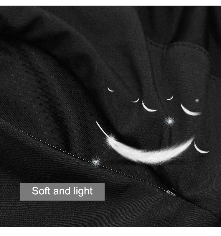 Для Мужчин's Велоспорт шорты Мягкий светоотражающий MTB дорожный велосипед для