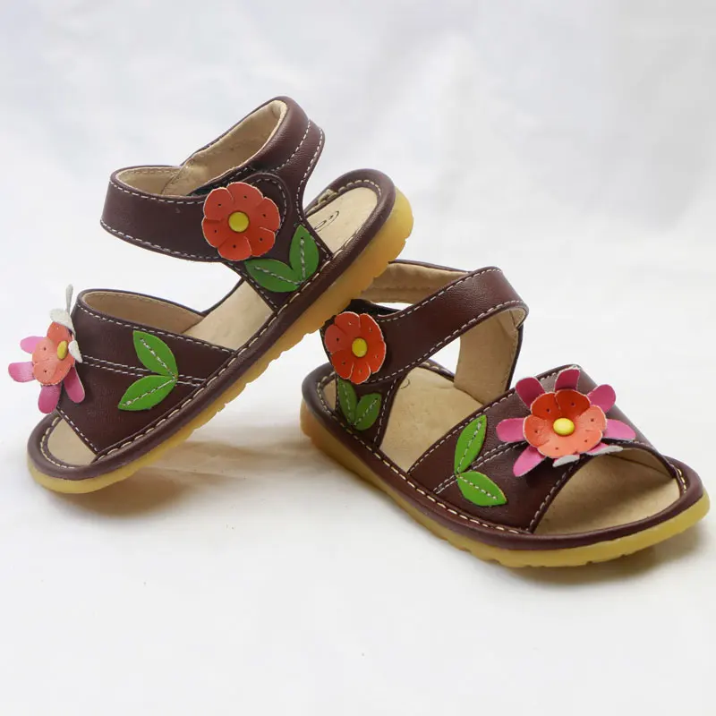 Детская обувь со звуком Детские сандалии звуками Обувь для маленьких девочек