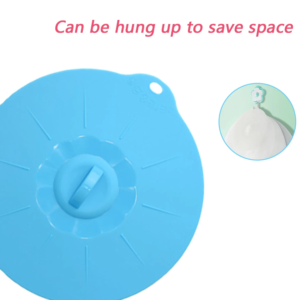 5 шт./лот силиконовая крышка для вакуумной микроволновки кастрюль сковородок