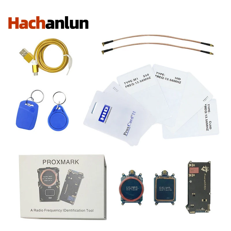 

Набор считывателей карт Proxmark3 V2 IC/ID RFID, Дубликатор Cloner, копировальный аппарат UID, T5577, Uid, развивает зашифрованный треснутый клон