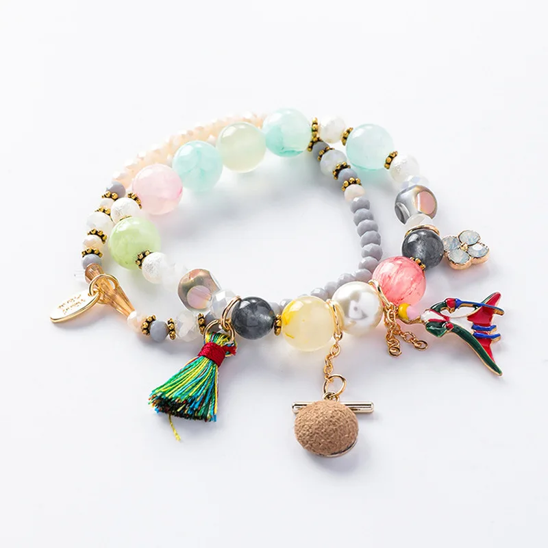 2018 Новое корейское украшение в виде цветка имитация с жемчугом кристаллами