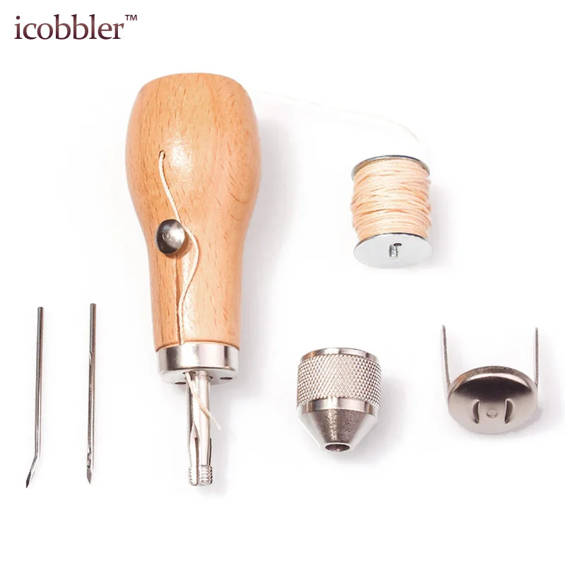 DIY кожаный краевой ремень со строчкой инструменты для шитья кожи швейная машина